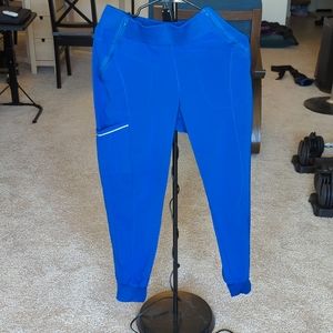 Cherokee infinity scrub pants size S royal blue